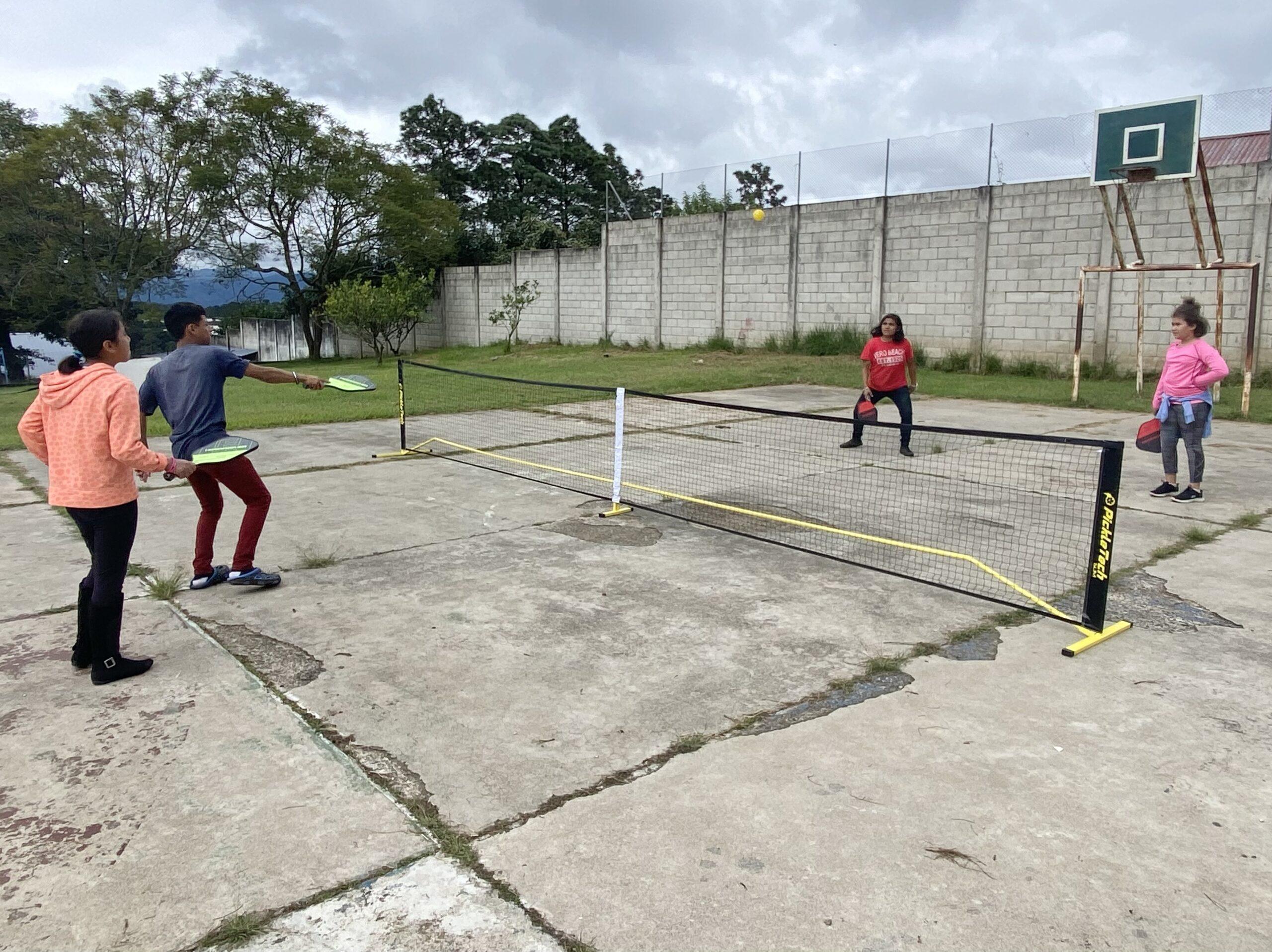 A Pickleball Match