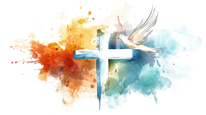 cross and dove