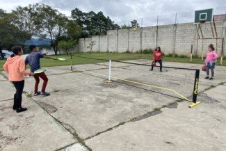 A Pickleball Match.