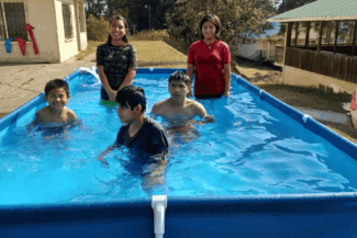Staying Cool on a Hot Day.